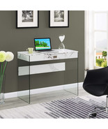 Convenience Concepts SoHo Glass 36 Desk - $214.54