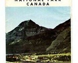 Waterton Lakes National Park Canada Brochure with Maps  1955 Alberta - $17.87