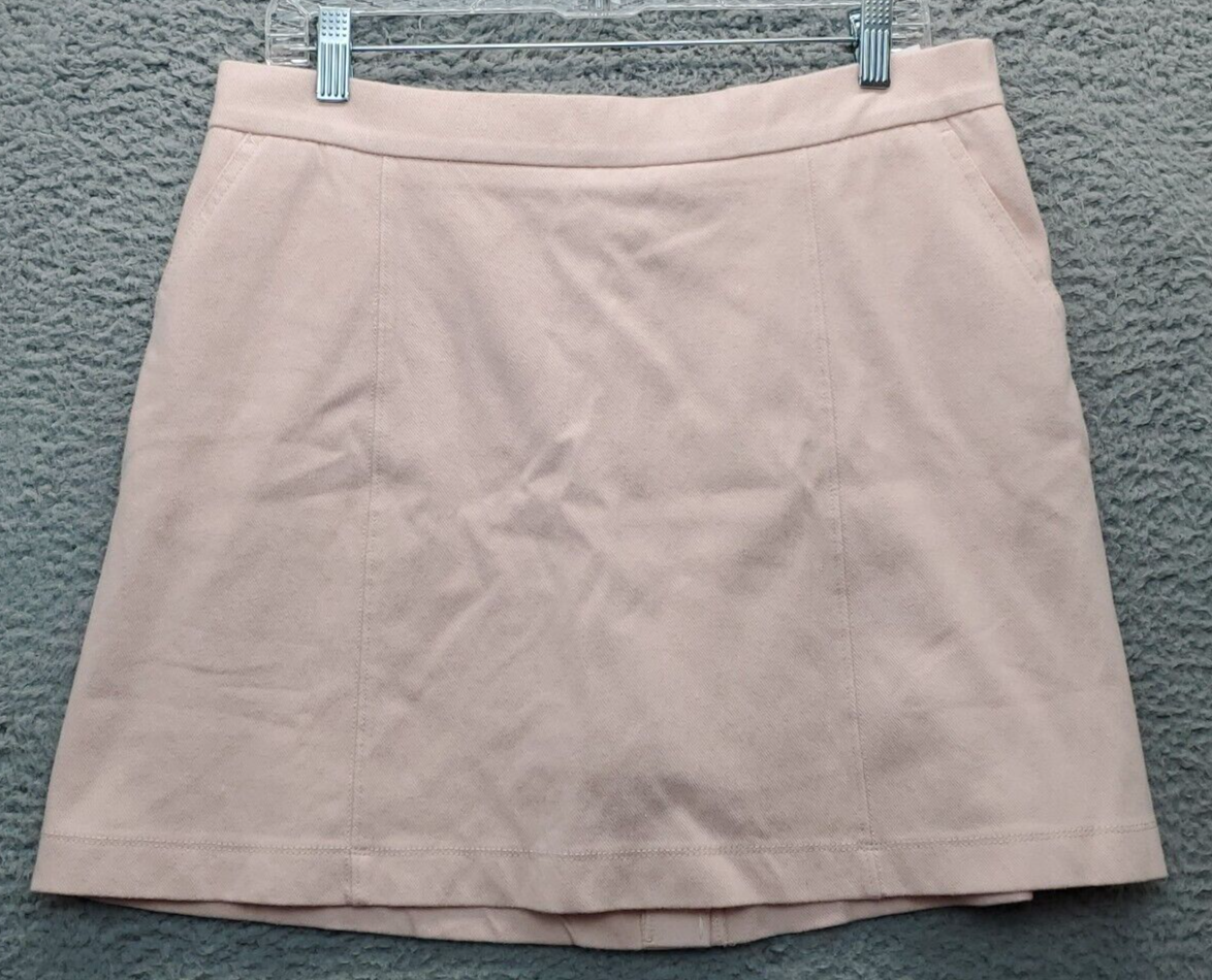 Isaac Mizrahi Skort With Liner Womens Petite Medium Pink Elastic Waist P... - $21.90
