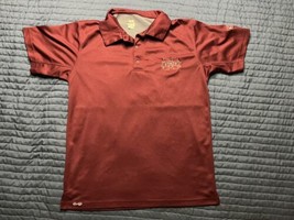 Drake Waterfowler 365 Mississippi State Bulldogs Polo Shirt Size Small Maroon - £11.86 GBP