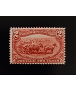 1898 2c Farming in the West, Copper Red Scott 286 Mint F/VF H - $12.32 CAD