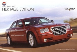 2007 Chrysler 300C HERITAGE EDITION sales brochure sheet US 07 300 - $8.00
