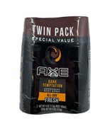 AXE Dark Temptation Deodorant Body Spray 2 x 4 oz Twin Pack Sealed - $352.04 MXN