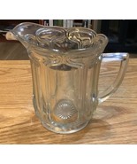 Lancaster Glass 411 Crown Line Creamer “Pogo Stick” - $148.93 MXN