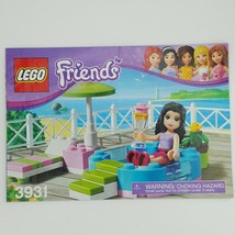 Lego Friends 3931 Emma&#39;s Splash Pool Building Instruction Manual Only - $2.51