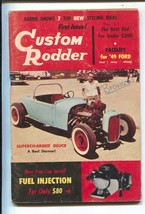 Custom Rodder #1 5/1957-HOT RODS-DRAG RACING-GEORGE BARRIS-1st issue-pix-info... - $75.18