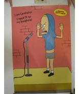 Beavis e Butthead Poster &amp; Mozzicone Testa The Eccezionale Cornholio Mtv - $184.68 CAD