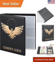 Classic 90 Pocket Dollar Bill Holder - Expandable Currency Collecting Bi... - $42.00