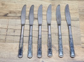Oneida Northland Love Story Stainless Butter Knives - 6 Piece Set - SHIPS FREE - £22.61 GBP