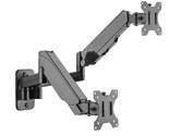 SIIG Aluminum Single Arm Gas Spring Monitor Wall Mount - Heavy Duty Hold... - £76.18 GBP