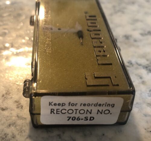 RECOTON 706-SD Type 3 Hand Polished Diamond Stylus NOS Vtg Replacement Needle Item image 4