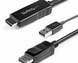 StarTech.com 3m HDMI to DisplayPort Adapter Cable with USB Power - 4K 30... - $88.64