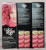 (3 Ct) Clairol Color Gloss Up Pretty In Hot Pink Expressive Hair Color 15 washes - £21.28 GBP