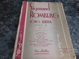 Sigmund Romberg Song Album Book II - $55.73 MXN