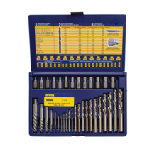 IRWIN IRWIN HANSON Screw Extractor and Drill Bit Set, 35 Piece, 11135 - $6,271.53 MXN
