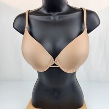 VTG 2009 Y2K Victoria&#39;s Secret Tan Beige Taupe Full Coverage Underwire B... - $19.79