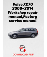 Volvo XC70 2008,2009,2010,2011,2012,2013,2014 Workshop repair manual,Fac... - €12,96 EUR