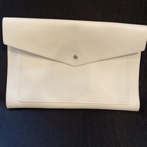 Glass Ladder &amp; Co Megan Portfolio Clutch Dove Gray NWT - $28.49