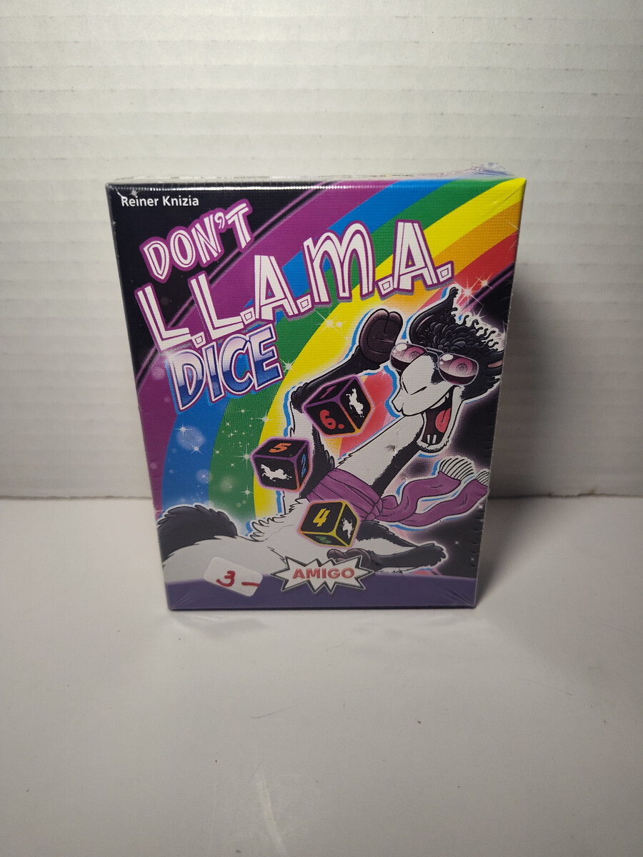 Don&#39;t L.L.A.M.A. DICE Game - Amigo Games Family Card Game - NEW/SEALED - $13.85