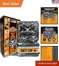 All-Weather Dart Geo Cornhole Bags - Professional Quality, 16oz, Pack of 4 - $147.01