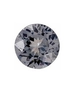 Natural Grey Spinel Round Shape Faceted AA Quality Gemstone Available in... - £6.37 GBP