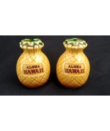 Vintage “Aloha Hawaii” Pineapple Salt and Pepper Shakers approximately 3... - £6.75 GBP