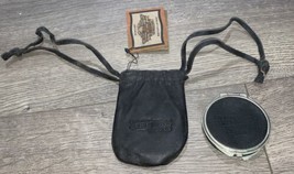 USED* HARLEY DAVIDSON COMPACT MIRROR WITH POUCH W/ Tag - $41.73