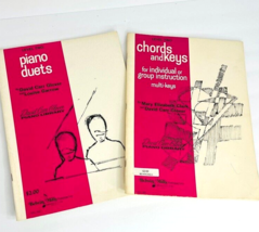 Vintage 1970 Piano Duets Chords And Keys Level Two David Glover Mary Clark - £15.97 GBP