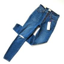 NWT AO.LA by Alice + Olivia Good High Rise in Time Flys Stretch Jeans 24 $195 - £64.85 GBP