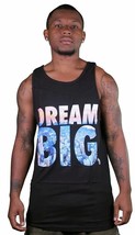 Yea Nice Men&#39;s Black Dream Big Logo Gráfico Verano Tanque Top Muscle Camisa Nwt - £14.79 GBP
