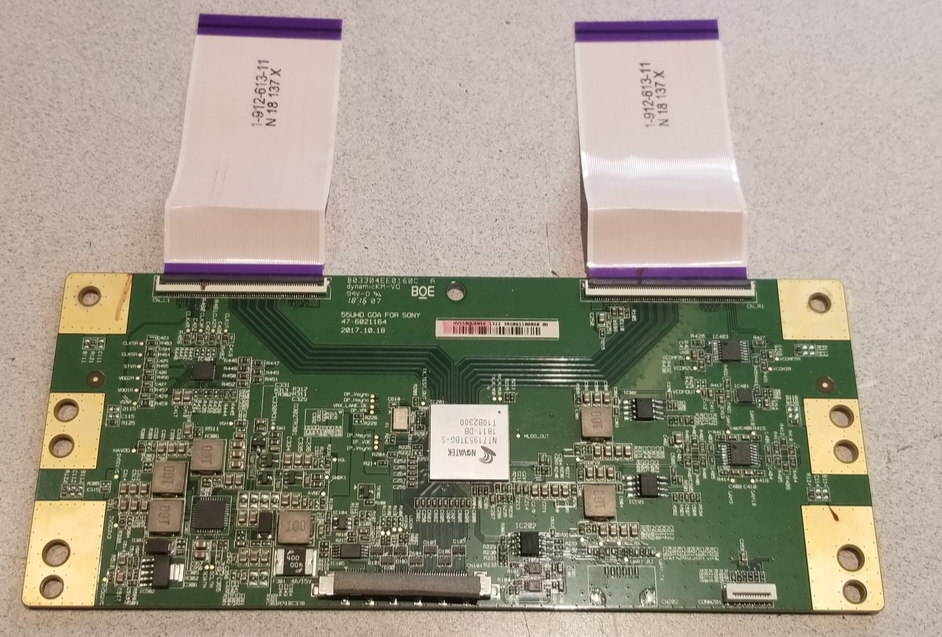Sony KD-55X750F LED TV T-CON BOARD HV550QUBN5K - $18.50