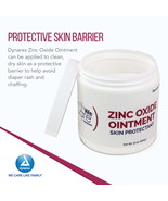 Dynarex Zinc Oxide Ointment Skin Barrier Diaper Rash Relief White 15oz J... - $94.32 CAD