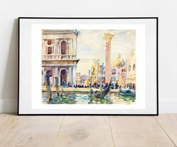 The Piazzetta Venice Art Poster Print 16 x 12 in - £17.22 GBP