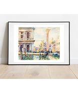 The Piazzetta Venice Art Poster Print 16 x 12 in - £17.26 GBP