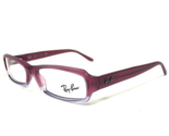 Ray-Ban Eyeglasses Frames RB5098 2158 Clear Purple Rectangular Italy 52-... - $73.85