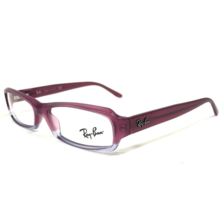 Ray-Ban Eyeglasses Frames RB5098 2158 Clear Purple Rectangular Italy 52-15-135 - £58.95 GBP