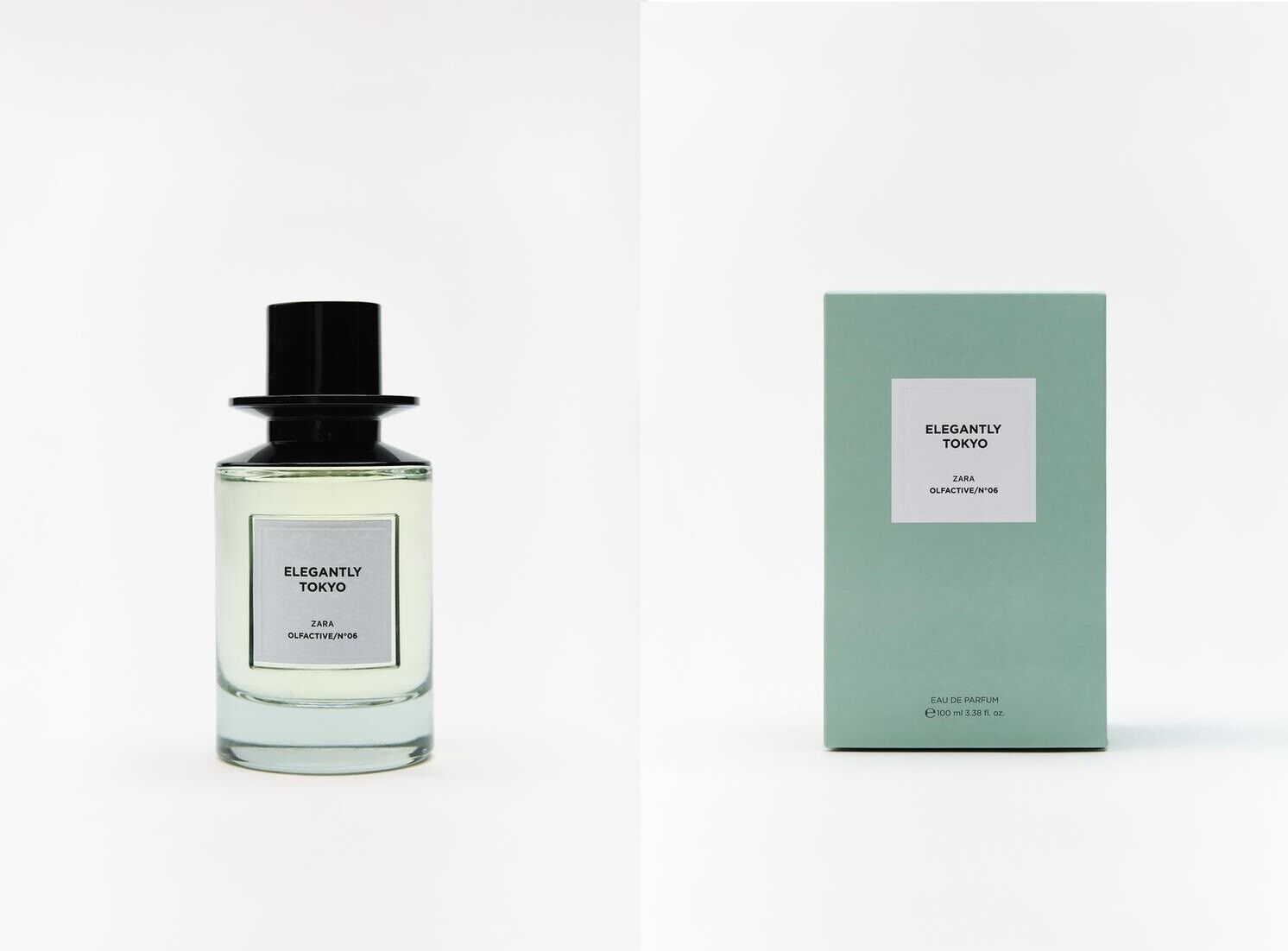 ZARA ELEGANTLY TOKYO No6 EDP Spray Fragrance Women Perfume 100 ml 3.38 Oz New