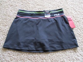 BNWT FILA SPORT® Performance Skort w/ pocket, women, black, $36 - £15.73 GBP