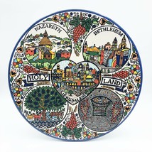 Holy Land Jerusalem Nazareth Bethlehem Wall Hanging Ceramic Plate Plaque - £15.78 GBP