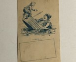 Couple On Sinking Boat Victorian Trade Card VTC 4 - $5.93