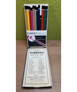 Vintage Set of General Pencil Co Kimberly Thin Lead Water Color Drawing ... - $40.77 CAD