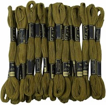 Anchor Thread Stranded Cotton Skiens Green Embroidery Hand  8m 25 Pcs - £9.30 GBP