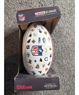 Castrol Edge Limited Edition NFL Wilson Team Logos Football Damaged Box ... - €12,86 EUR