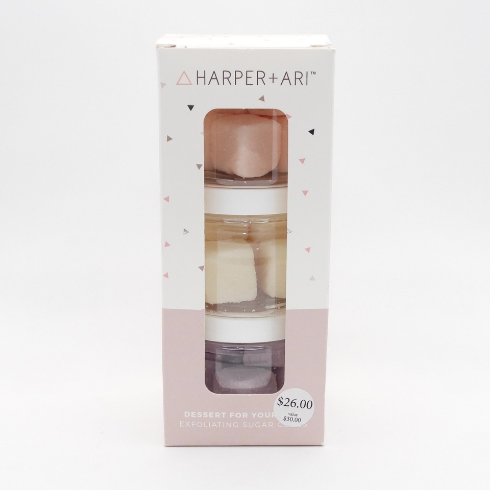 Harper + Ari Luxe Collection Exfoliating Sugar Cubes Gift Set (3 Pieces) - $14.01