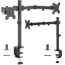VIVO Single and Dual LCD Monitor Desk Mount Kit for Triple Screen Display, Heavy - £94.59 GBP