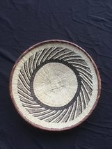 Fair Trade Binga Tonga Basket Zimbabwe Woven basket 15&quot;-16 Across # 17 - $44.55