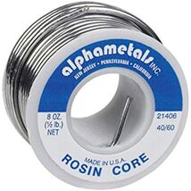 SOLDER 40/60ROSIN 8OZ by ALPHA METALS MfrPartNo 21406 - $38.04 CAD