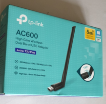 TP-Link Archer T2U Plus AC600 Wireless Dual Band USB Adapter for Laptop, PC - $9.99