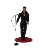 ELVIS 68 SPECIAL HASBRO DOLL WITH STAND AND MICROPHONE 1993 No Box Vintage - $67.32