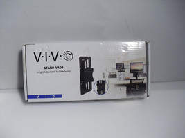 VIVO Height Adjustable VESA Adapter Accessory Bracket Kit for Individual... - £10.07 GBP